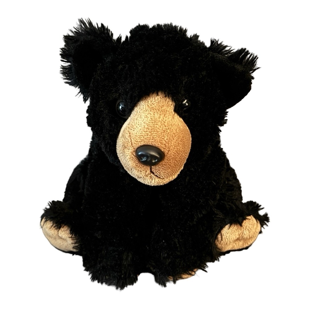 Wild Republic 12 Inch Black Bear Stuffed Animal Plush Toy Plushie Soft Fuzzy